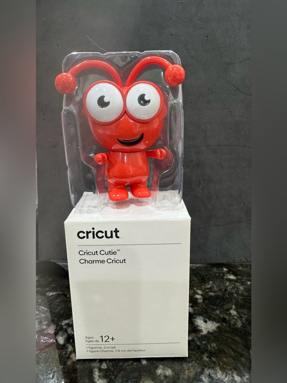 Cricut Red Cutie Charm Figurine